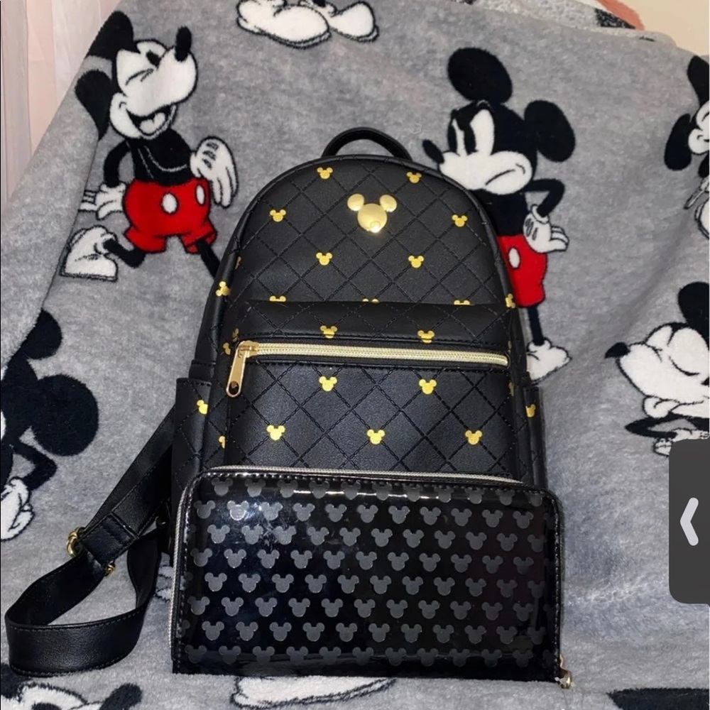 Mickey Mouse loungefly backpack and wallet ❌SOLD❌